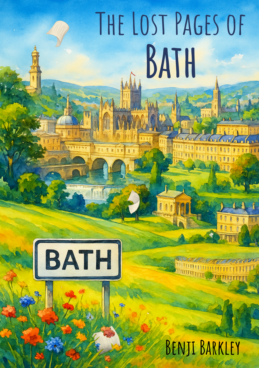 The Lost Pages of Bath book cover